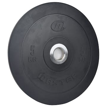 Viktskiva Master Fitness Bumperplate Färgade